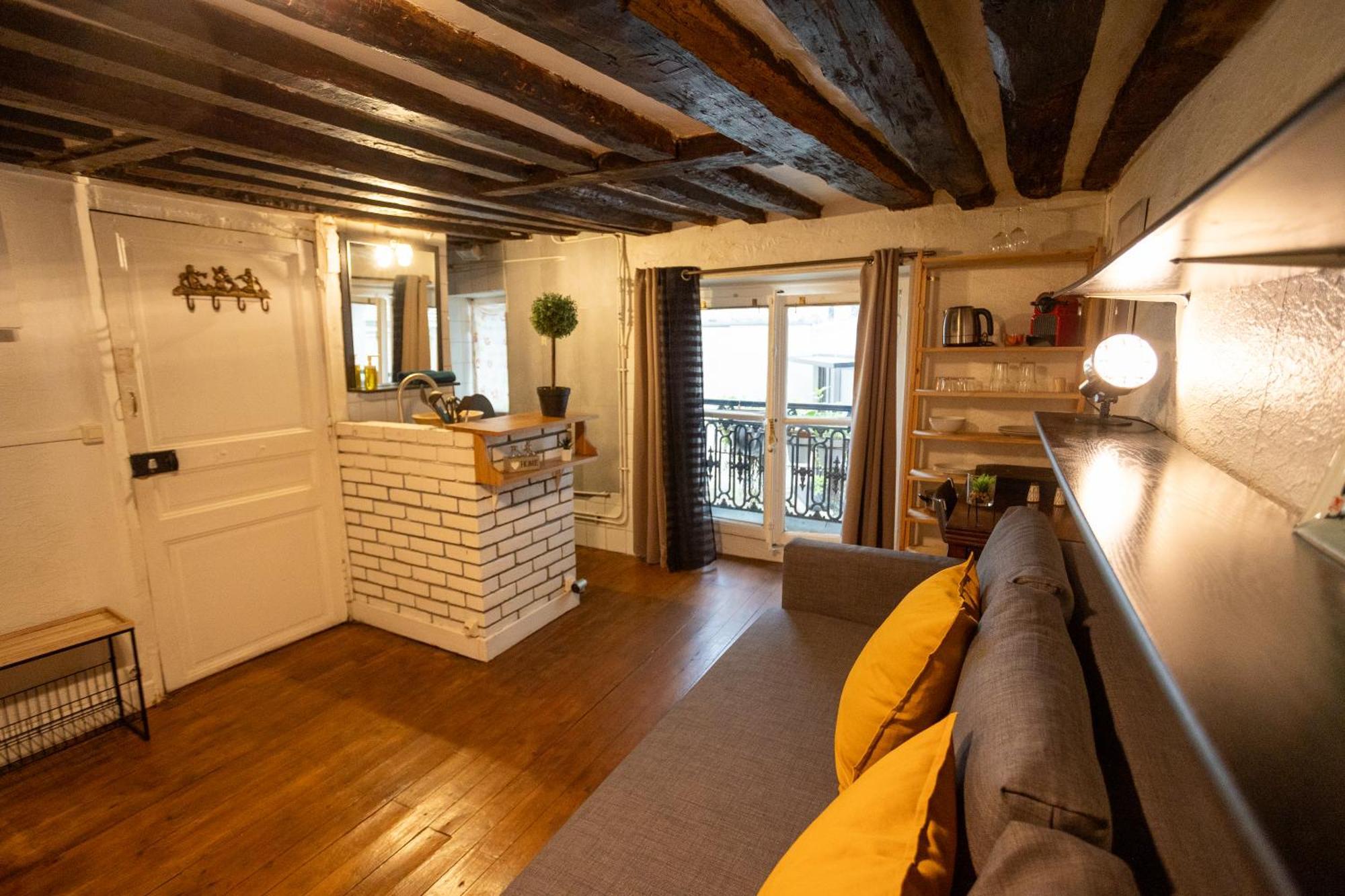 Studio Cosy Romantique En Plein Coeur De Paris Appartement Buitenkant foto