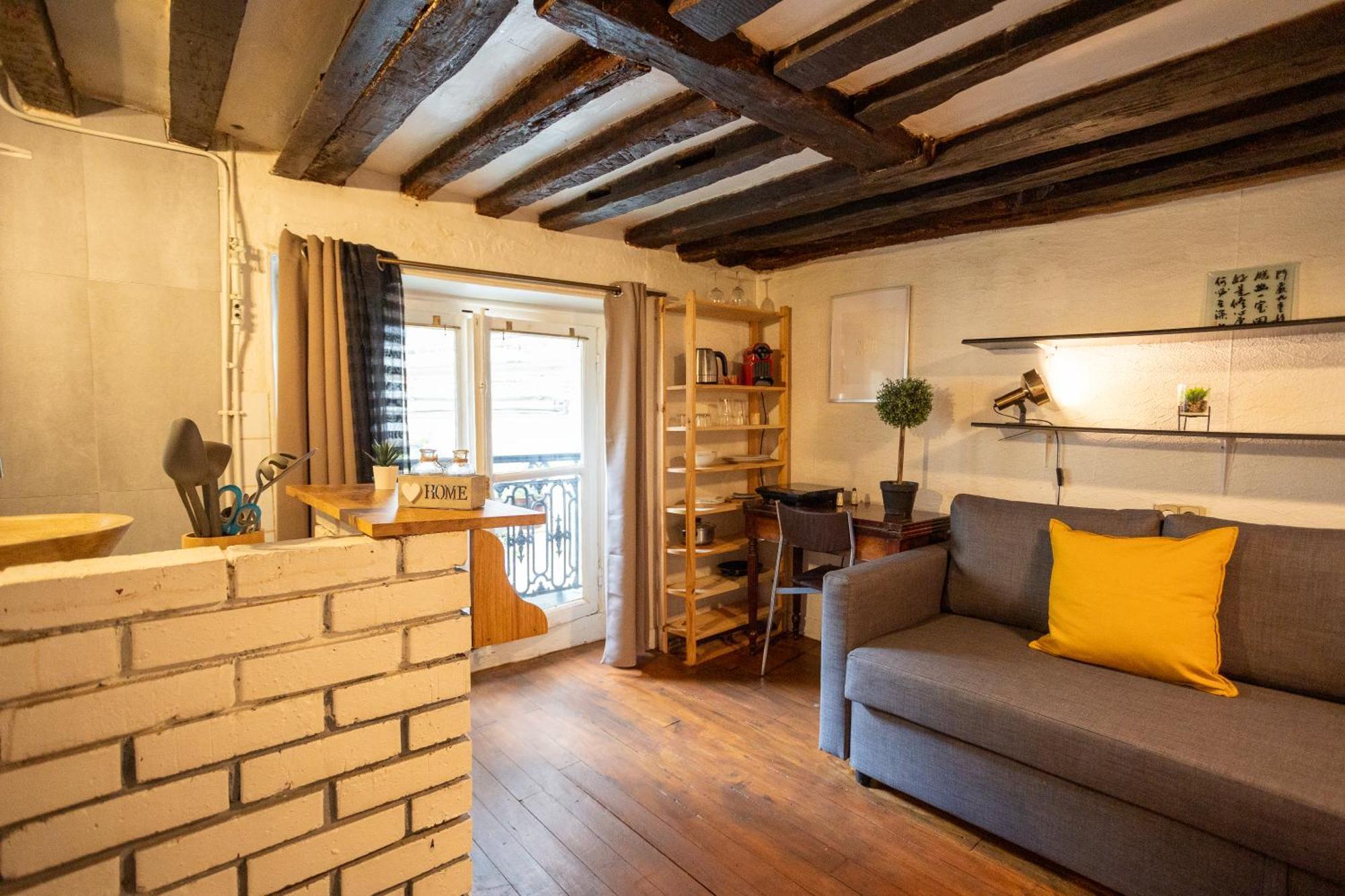 Studio Cosy Romantique En Plein Coeur De Paris Appartement Buitenkant foto