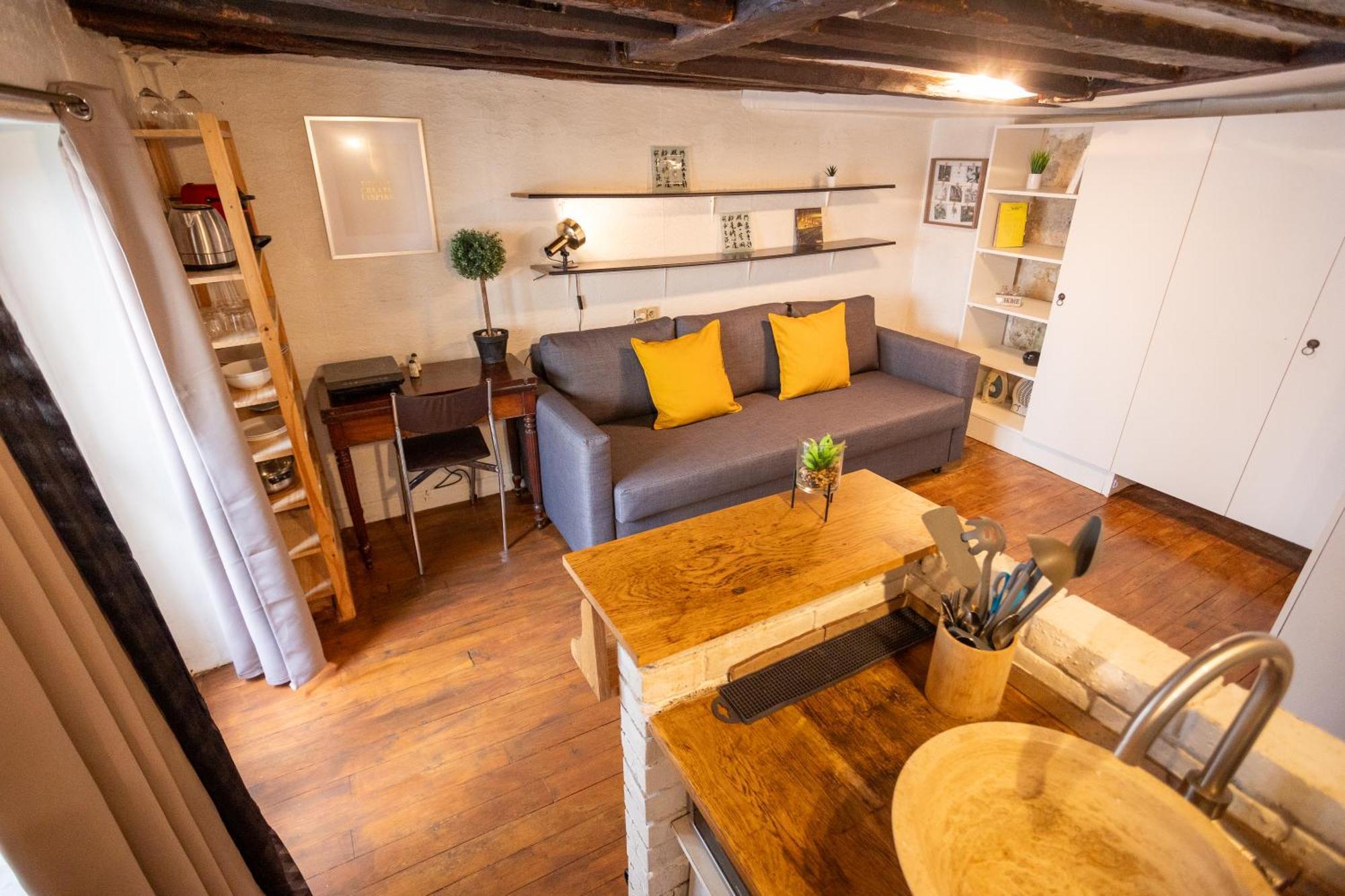 Studio Cosy Romantique En Plein Coeur De Paris Appartement Buitenkant foto
